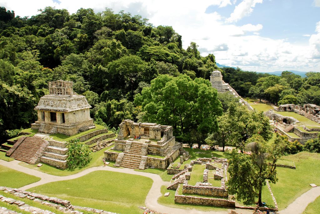Ruinas de Palenque au mexique