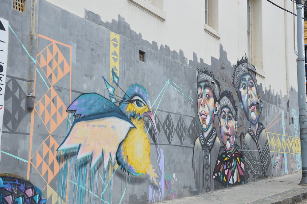 Un séjour à Valparaiso autour des œuvres murales