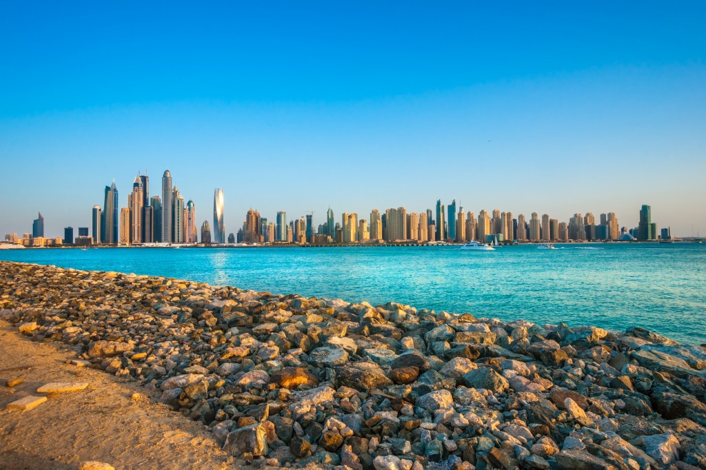 Dubai Marina.