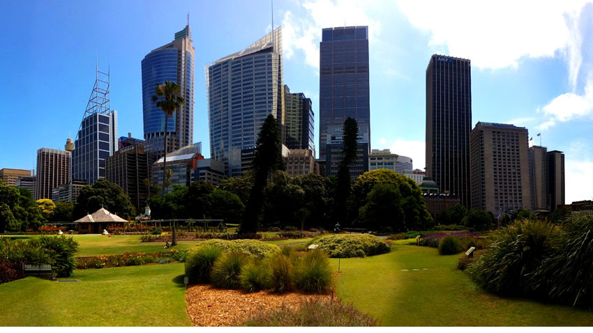 Le CBD ou quartier des affaire à Sydney - Crédit photo : Gaëtan Le Guennec