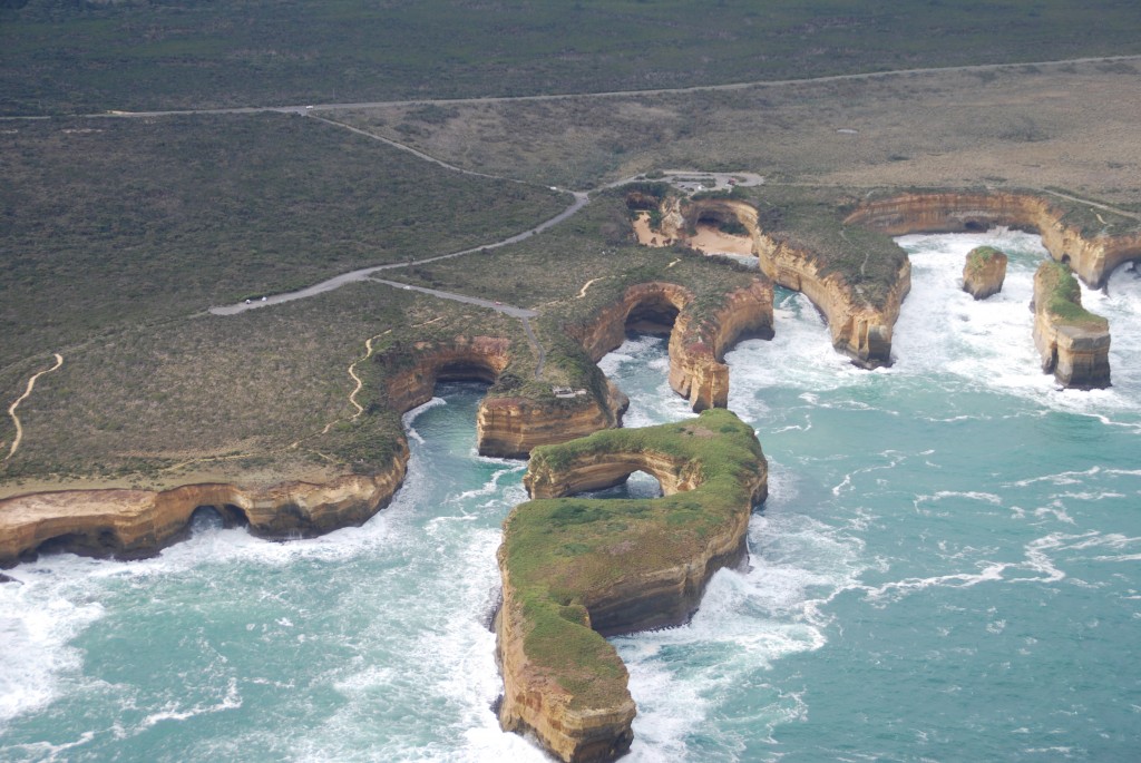 Great Ocean Road vue d'hélico :) ! Crédit photo : Enzo Del Testa