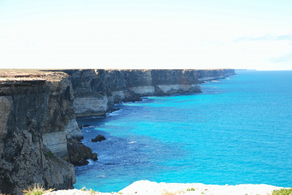 Les falaises du Nularbor. (Entre L'outback et l'Ocean)