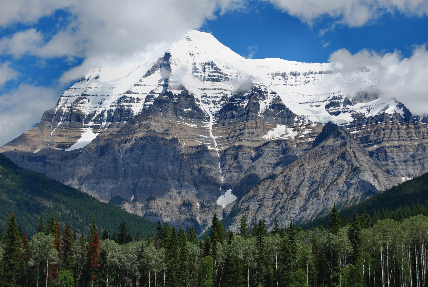 Photo du Mont-Robson au Canada en PVT