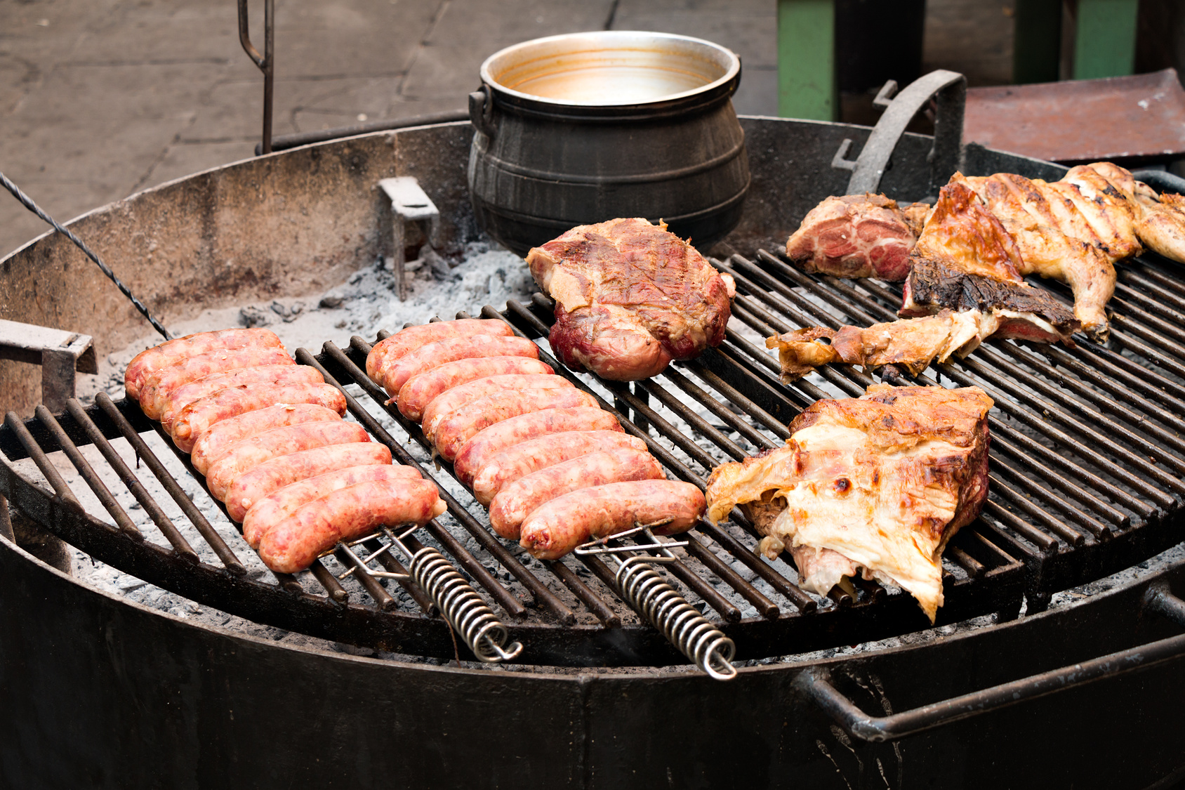 asado plat typique en uruguay