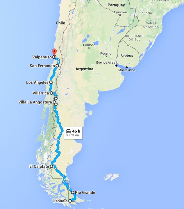 itineraire voyage argentine