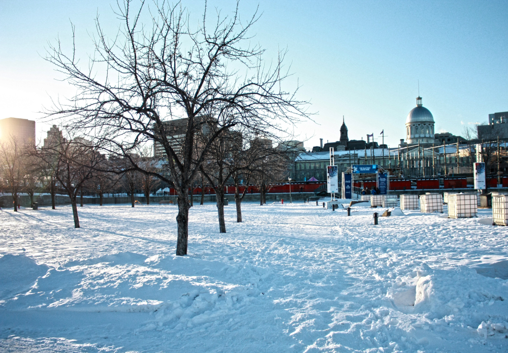 neige à Montréal
