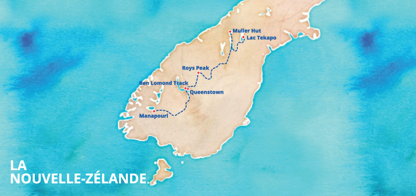 idées de randonnées en nouvelle zélande