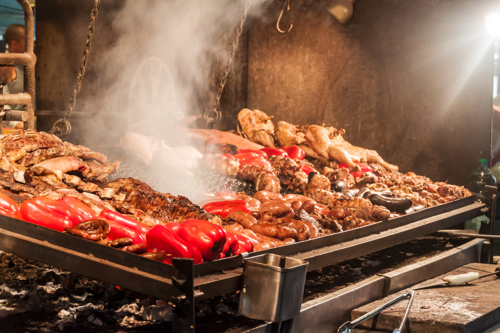 L'asado à Montevideo, cuisine en Uruguay