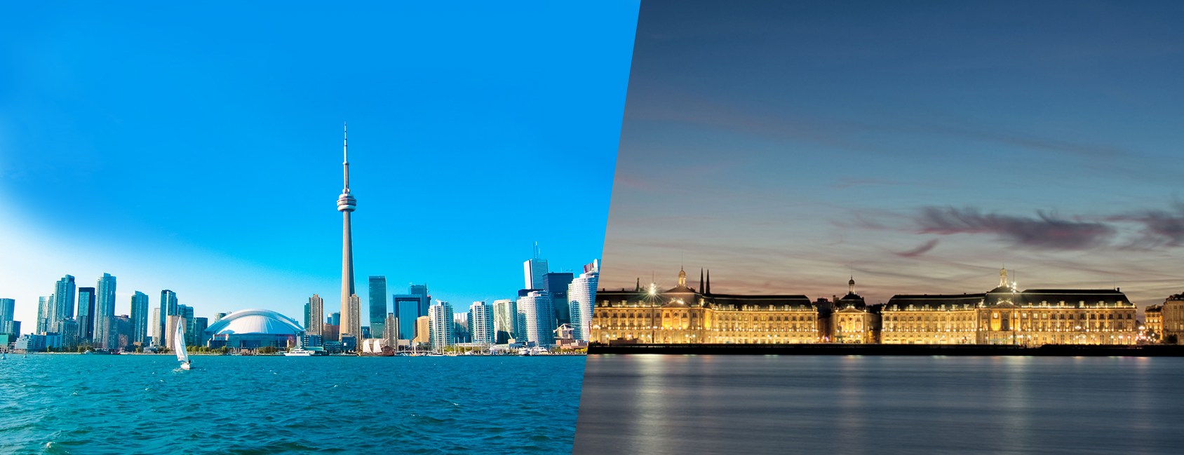 Bordeaux et Toronto