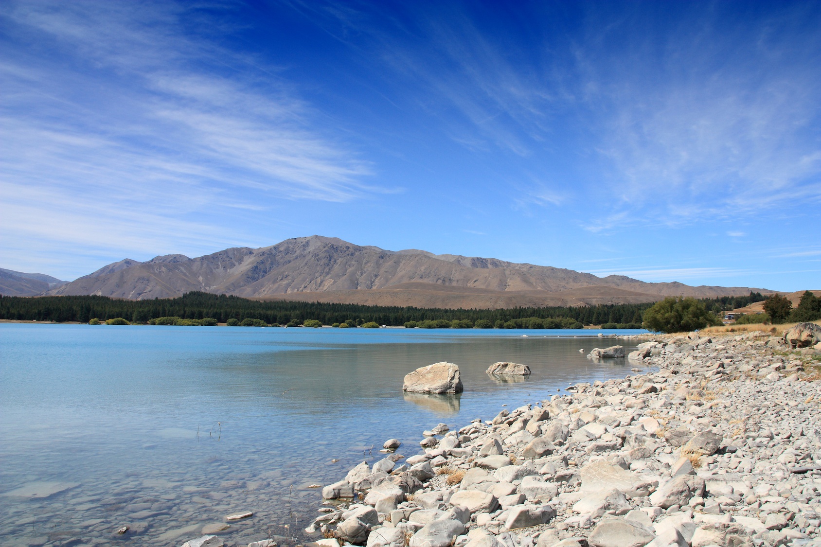 lac tepako en Nouvelle Zelande