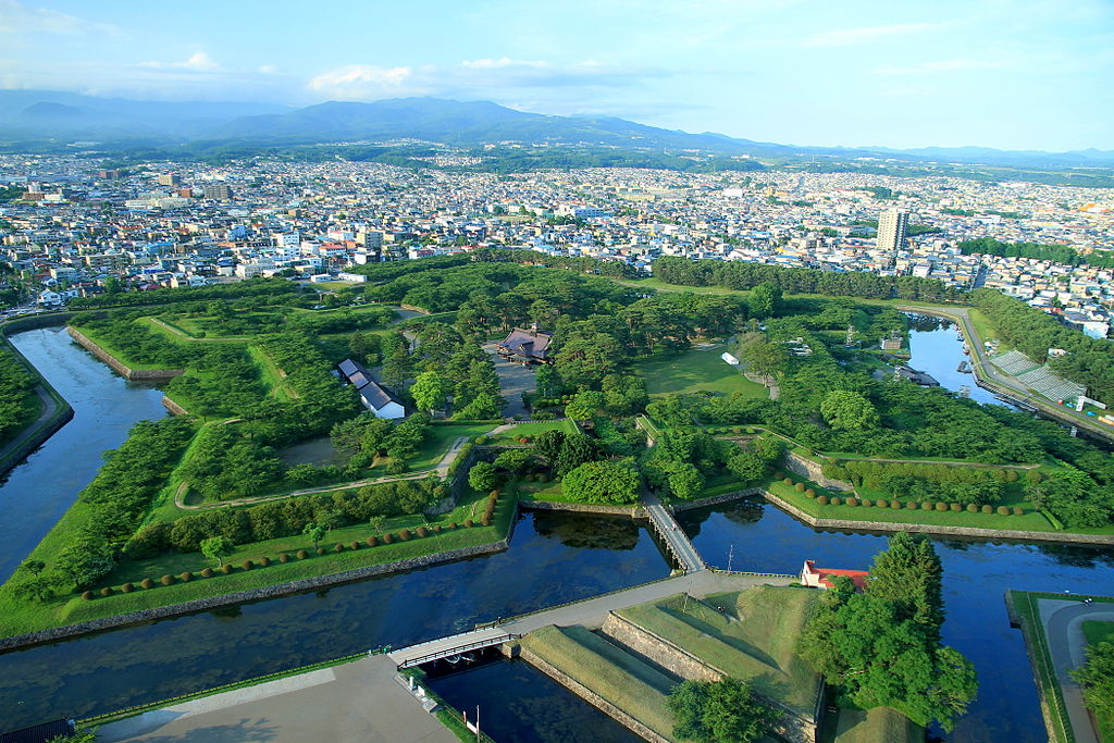 la forteresse Goryokaku a Hakodate