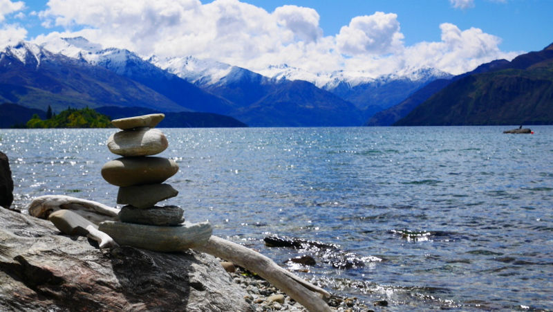 Randonnée sur le lac Wanaka