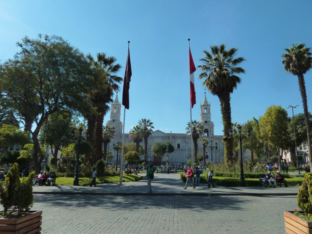 la ville d'Arequipa au Chili