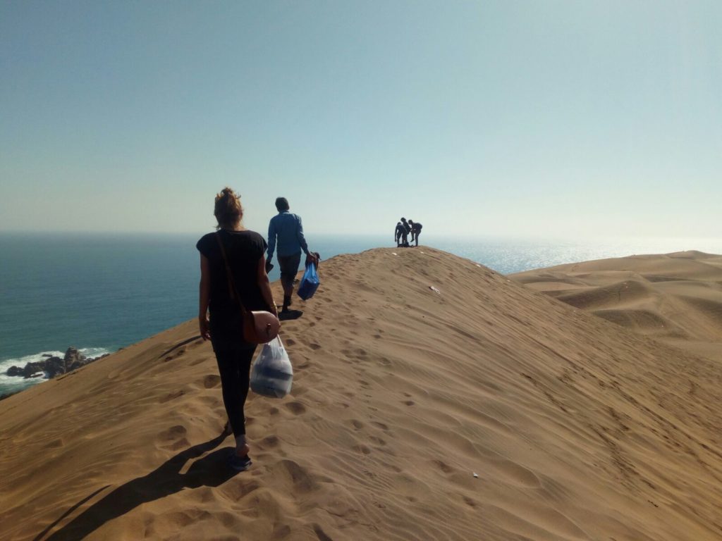 Les dunes de Concon au Chili