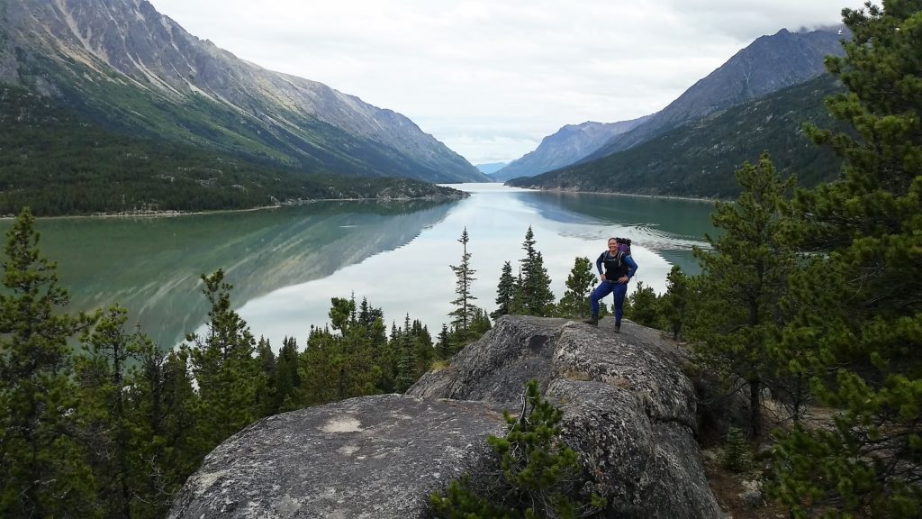 randonnée à Chilkoot au Canada