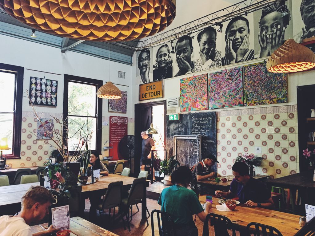 restaurant participatif Lentil As Anything a Melbourne