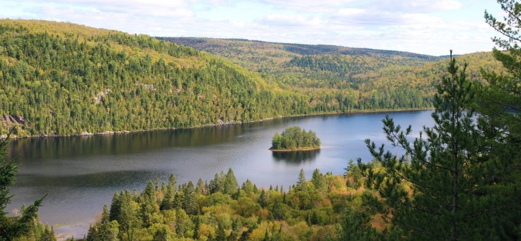 weekend dans le parc national de la Mauricie