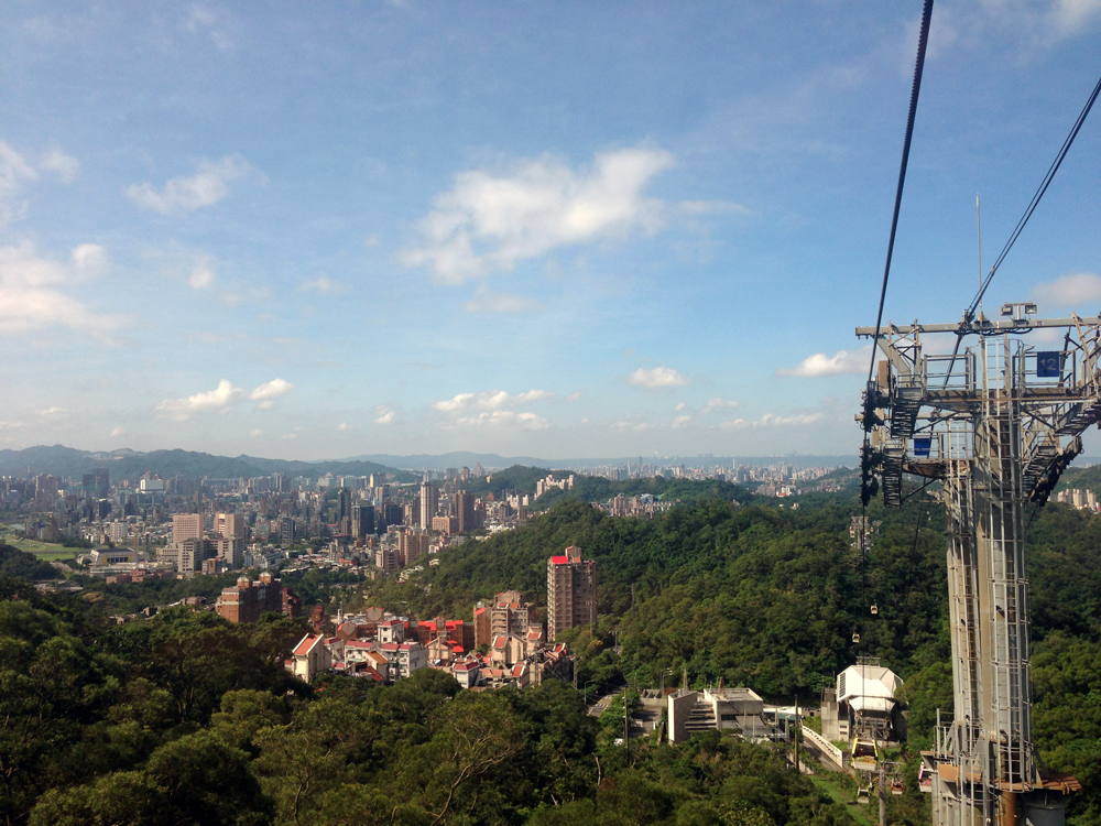 vue sur Taipei la capitale de Taiwan